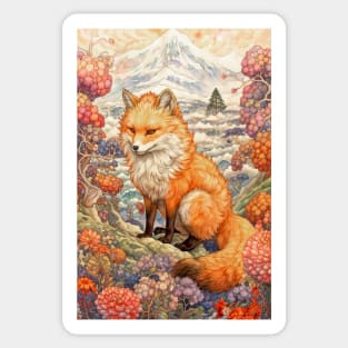 Beautiful Fox Sticker